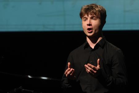 Predstavitev zbirke pesmi Frana Gerbiča 36 Foto Ljubo Vukelič